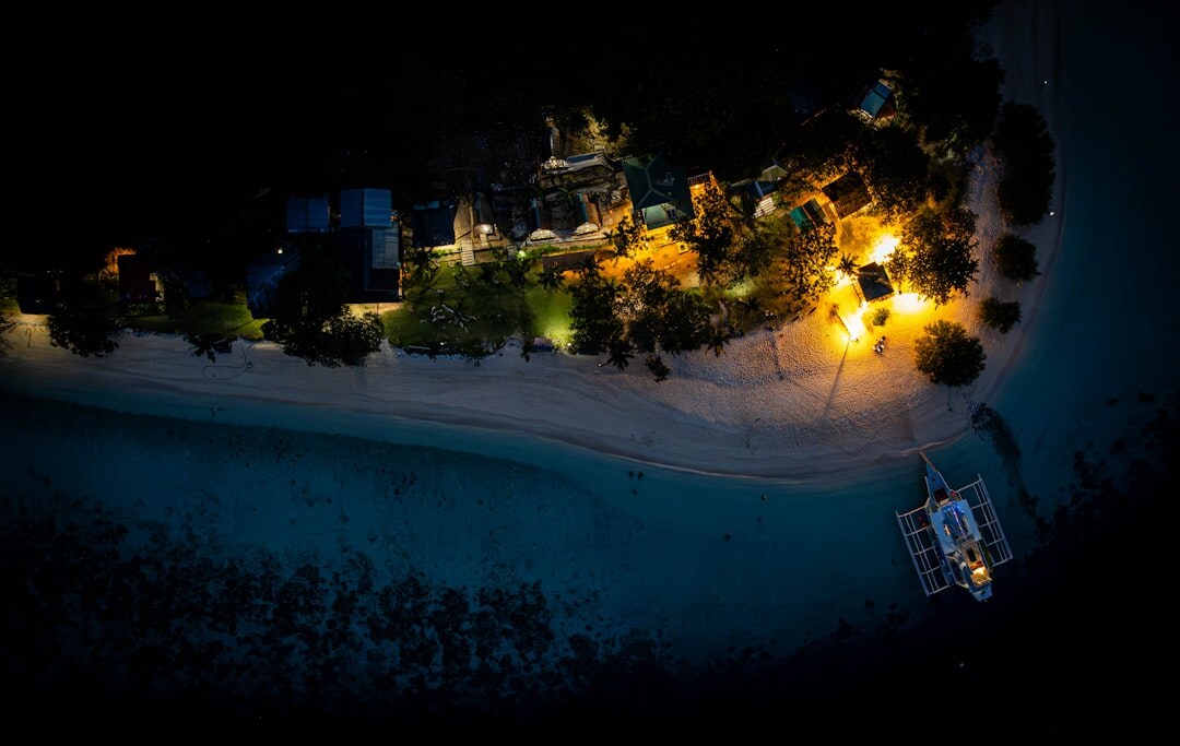 tropical island resort