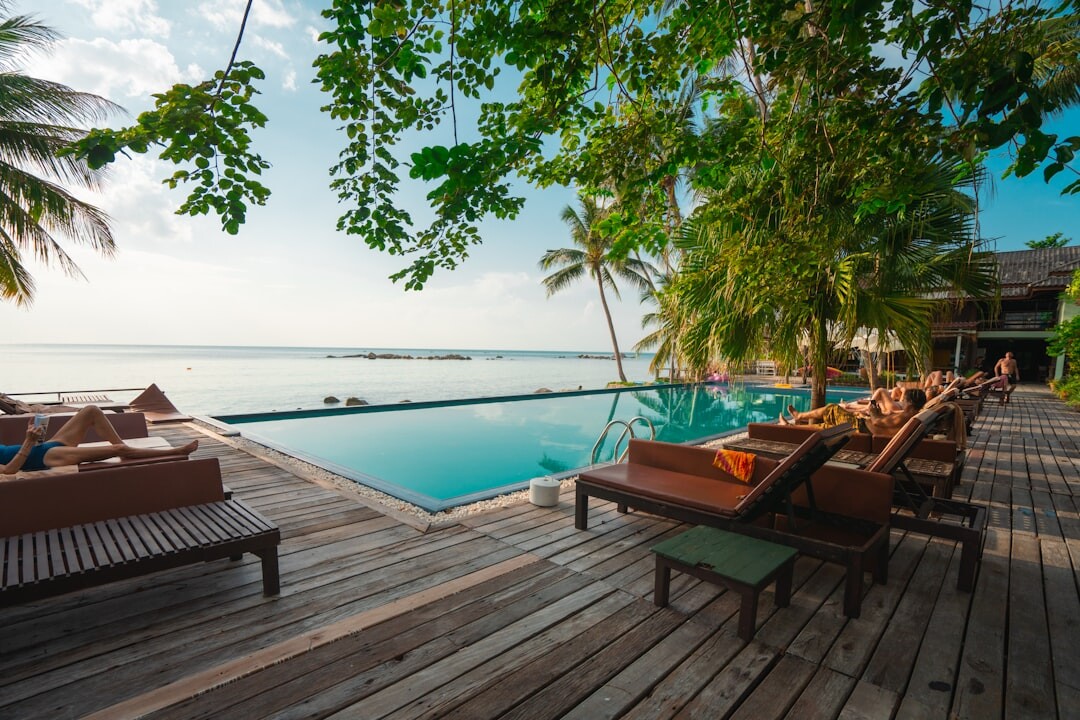luxury beach resort